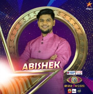 abishek bigg boss tamil contestant