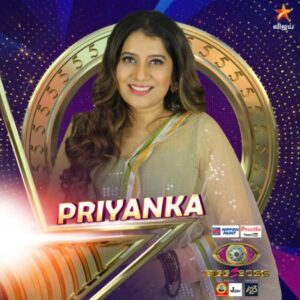 priyanka bigg boss tamil contestant