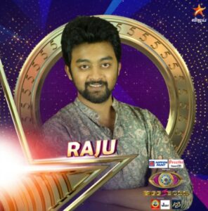 raju bigg boss tamil contestant