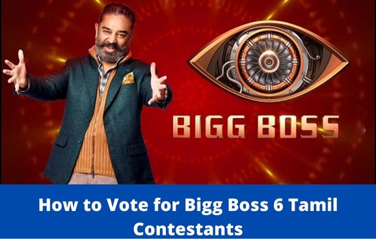 How to Vote for Bigg Boss 6 Tamil Contestants