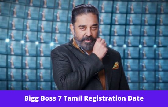 Bigg Boss 7 Tamil Registration Date